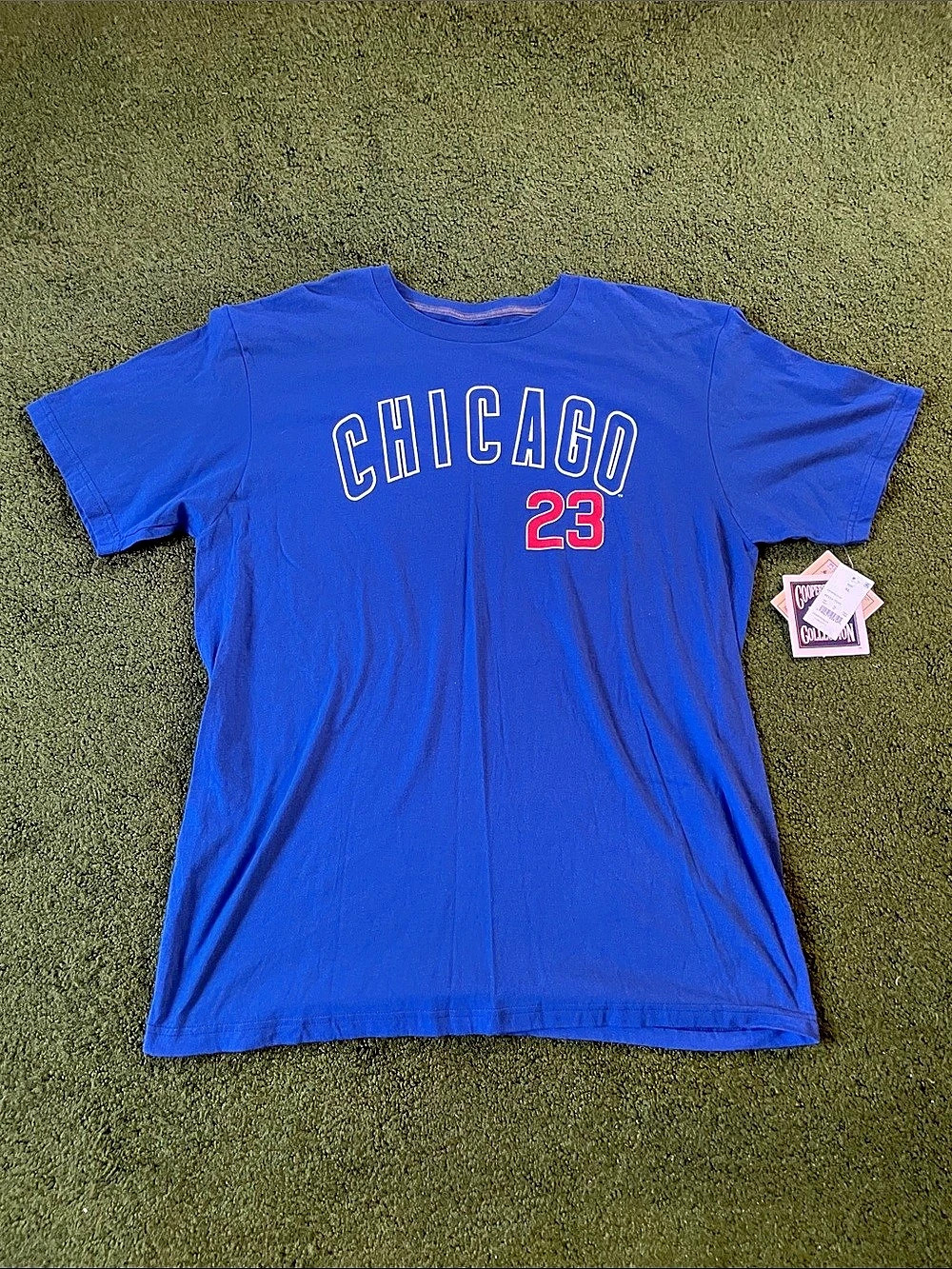 MLB Sandberg 23 Jersey Blue XL NWT
